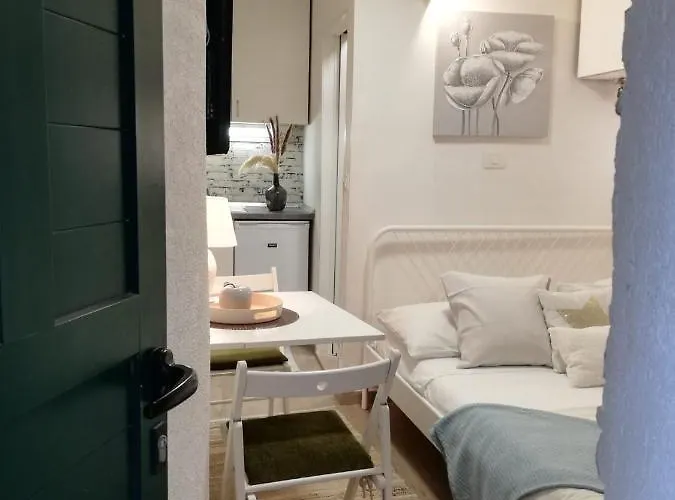 Tiny In Center Stone House